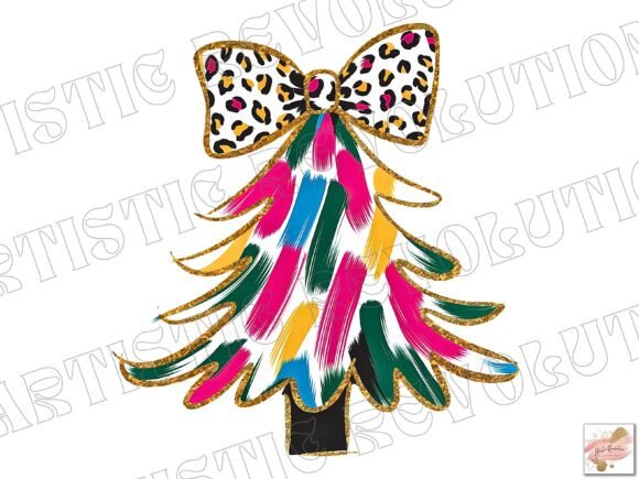 Christmas Clipart Tree PNG: Versatile Holiday Design Asset