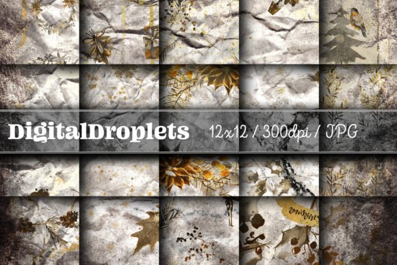 Christmas Parchment Vol. 5: Gothic & Vintage Design Assets