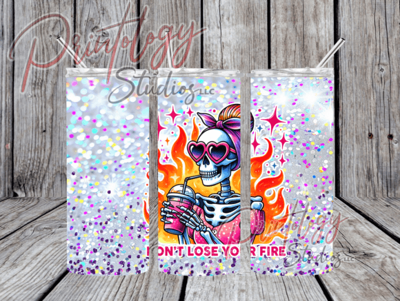 Ignite Your Projects with the Don't Lose Your Fire Tumbler Wrap