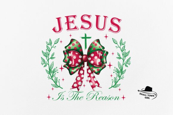 Jesus Christmas Coquette Bow Faith Png: A Designer's Faithful Asset