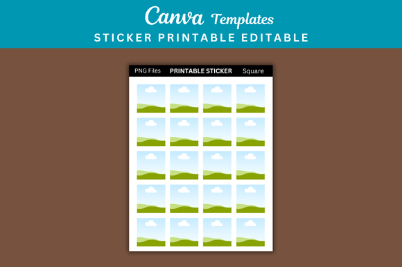 Streamline Your Design Workflow with Square Sticker Templates