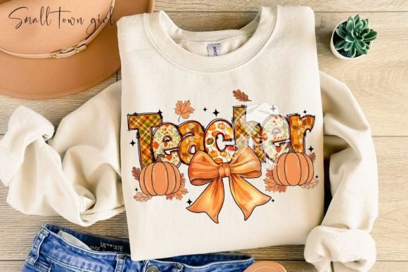 Teacher Fall Coquette Png: Elevate Your Autumn Design Projects