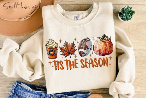 Tis the Season Football Latte Leaves PNG: A Designer's Guide