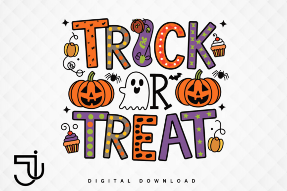 Trick or Treat PNG: Elevate Your Halloween Design Assets